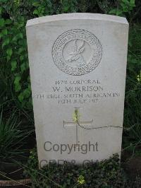 Dar Es Salaam War Cemetery - Morrison, W